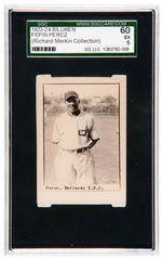 1923-1924 BILLIKEN JOSE PEPIN PEREZ SGC 60 EX 5 (RICHARD MERKIN COLLECTION).