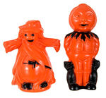 HALLOWEEN SCARECROW/PUMPKIN MAN CELLULOID FIGURES.