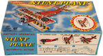 "STUNT PLANE" BOXED BATTERY-OPERATED TOY.