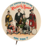 "RONEY'S BOYS" C. 1901 MUSICAL GROUP IN SCOTTISH GARB.