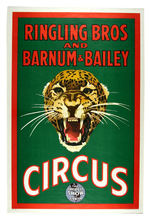 RINGLING BROS. LION & TIGER/LEOPARD CIRCUS POSTERS.