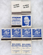 LOT OF INTERESTING STEVENSON CAMPAIGN ITEMS.