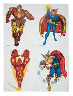 MARVEL COMICS POSTER SET.