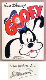 "GOOFY" BEST COMICS SERIES HARDCOVER BOOK SIGNED BY FLOYD GOTTFREDSON.