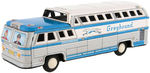 "GREYHOUND BUS" BOXED FRICTION TOY.