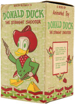 "DONALD DUCK - THE STRAIGHT SHOOTER" BOXED WIND-UP.