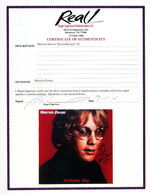 WARREN ZEVON SIGNED "EXCITABLE BOY" LP ALBUM COVER.