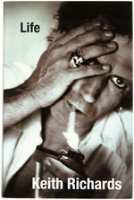 THE ROLLING STONES - KEITH RICHARDS SIGNED "LIFE" HARDCOVER WITH DUST JACKET.