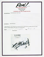 THE ROLLING STONES - KEITH RICHARDS SIGNED "LIFE" HARDCOVER WITH DUST JACKET.