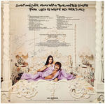 SONNY & CHER SIGNED LP ALBUM COVER BACK.