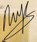 NEIL YOUNG SIGNED "COMES A TIME" LP ALBUM COVER.