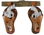 "LONE RANGER" COMPOSITION GUN WITH HOLSTER/BELT.