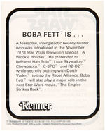 "STAR WARS - BOBA FETT" BOXED MAIL-AWAY ACTION FIGURE.