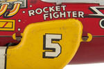 "FLASH GORDON ROCKET FIGHTER SHIP 5" VARIETY SPARKLING MARX WIND-UP.