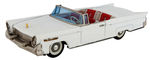 BANDAI 1958 "LINCOLN CONTINENTAL MARK III" CONVERTIBLE BOXED FRICTION CAR.