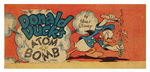 "DONALD DUCK'S ATOM BOMB" CHEERIOS PREMIUM COMIC.