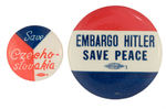 EARLY WWII BUTTONS PRIOR TO U.S. ENTRY.