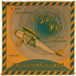 KATZ "LIGHTNING - THE FLYING FLASH MECHANICAL AEROPLANE" BOXED WIND-UP AIRPLANE.