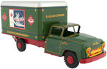 MARX "RAILWAY EXPRESS TRUCK WITH REAL ACTION HI-LIFT TAILGATE" BOXED TOY.