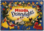 "MAZDA DISNEYLIGHTS" BOXED SET.