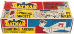 "BATMAN SHOOTING ARCADE WITH SPINNING TARGETS" BOXED SET.