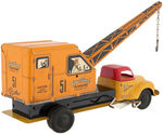 COURTLAND BOXED "MECHANICAL OPERATING CRANE TRUCK" WIND-UP.