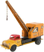 COURTLAND BOXED "MECHANICAL OPERATING CRANE TRUCK" WIND-UP.