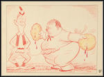 LAUREL & HARDY STORYBOARD FROM MOTHER GOOSE GOES HOLLYWOOD.