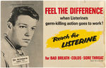 "DR. KILDARE - LISTERINE" ADVERTISING SIGN.