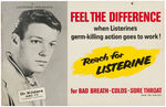 "DR. KILDARE - LISTERINE" ADVERTISING SIGN.