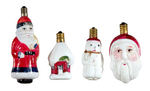 SANTA/CHRISTMAS FIGURAL BULBS.