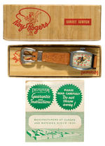 ROY ROGERS  BOXED WATCH.