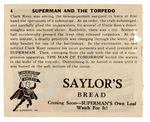 "SUPERMAN" PREMIUM BREAD CARD #4.