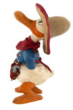 DONALD DUCK (LONG-BILLED) COWBOY COMPOSITION KNICKERBOCKER DOLL.