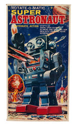 "ROTATE-O-MATIC SUPER ASTRONAUT" & "MAGIC COLOR MOON EXPRESS" BOXED BATTERY-OPERATED TOY PAIR.