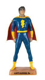 "CAPTAIN MARVEL JR." BOXED STATUETTE.