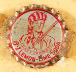 “DAVY CROCKETT B-1 LEMON-LIME SODA” PROMO LOT AND SARSAPARILLA CARTON.