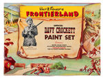 “WALT DISNEY’S DAVY CROCKETT FRONTIERLAND” PAINT SET.