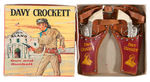 “DAVY CROCKETT LESLIE-HENRY” DUAL HOLSTER CAP GUNS BOXED SET.