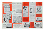 "MICKEY MOUSE AND SILLY SYMPHONIES" EXCEPTIONAL FILM EXHIBITORS CATALOGUE.