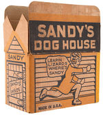 LITTLE ORPHAN ANNIE "SANDY'S DOG HOUSE" BOXED MARX TOY.