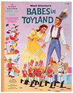 "BABES IN TOYLAND" PUNCH-OUT BOOKS & "WALT DISNEY'S ANNETTE" WHITMAN PAPERDOLL SET.