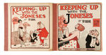 "KEEPING UP WITH THE JONESES" CUPPLES & LEON PLATINUM AGE REPRINT BOOK PAIR.