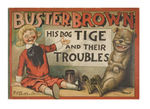 "BUSTER BROWN AND HIS DOG TIGE AND THEIR TROUBLES" PLATINUM AGE COMIC BOOK.