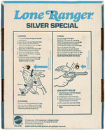 "LONE RANGER SILVER SPECIAL" BOXED DOUBLE GUN & HOLSTER SET.