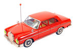 "MERCEDES-BENZ 250-SE" BOXED BATTERY OPERATED CAR.