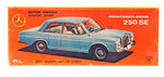 "MERCEDES-BENZ 250-SE" BOXED BATTERY OPERATED CAR.