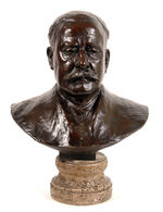 OSCAR F. MAYER MEAT PACKING FOUNDER BRONZE BUST.