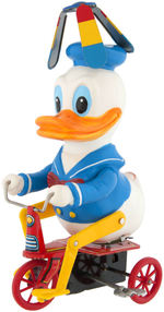 "DONALD DUCK TRICYCLE" BOXED WIND-UP.