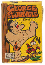 "GEORGE OF THE JUNGLE" CANDY & TOY BOX.